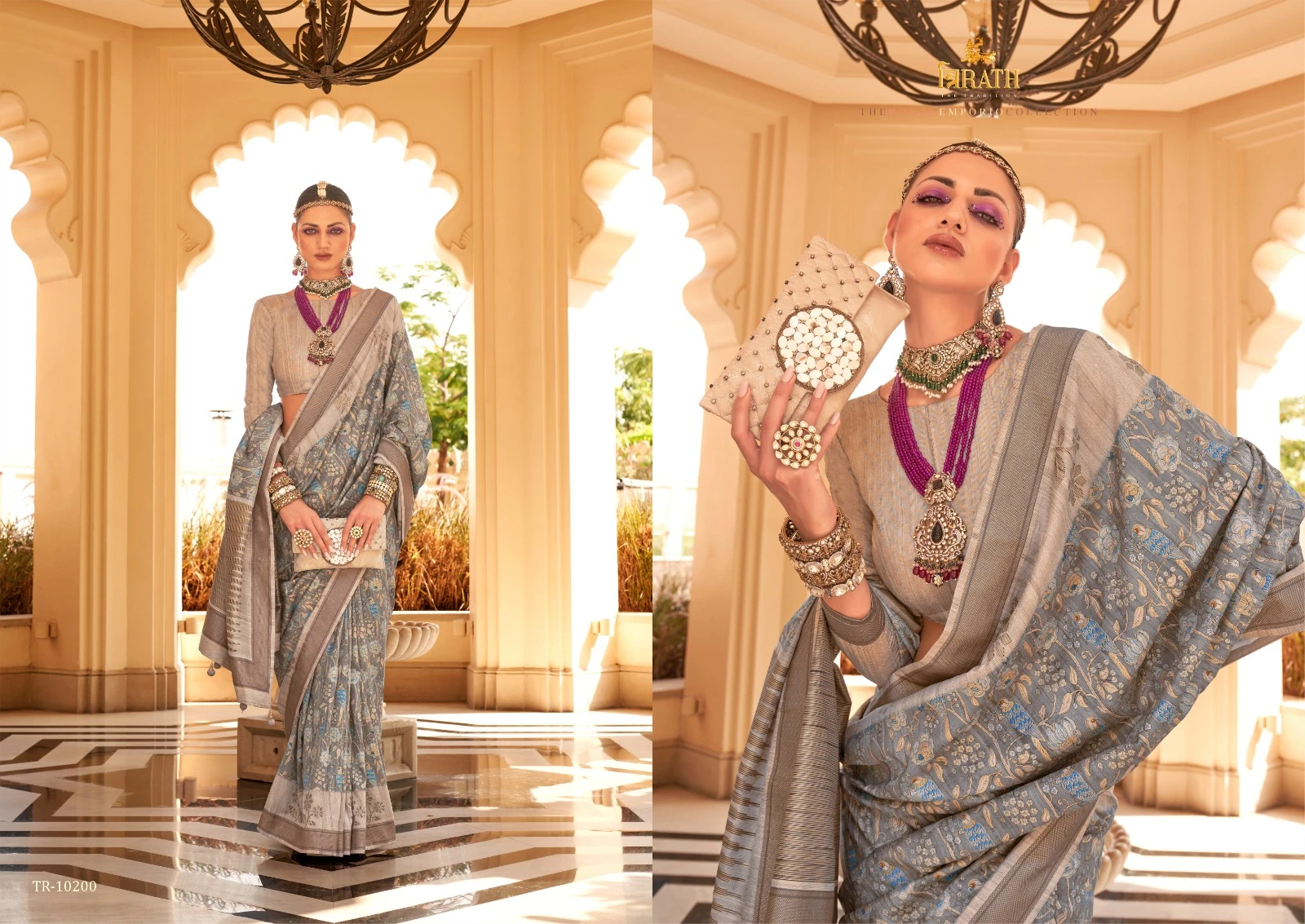 Trirath Savera Super Pv Raw Silk Wholesale Fancy Sarees Catalog — Wholesale Sarees, MPA wholesale from Surat — Photo 6